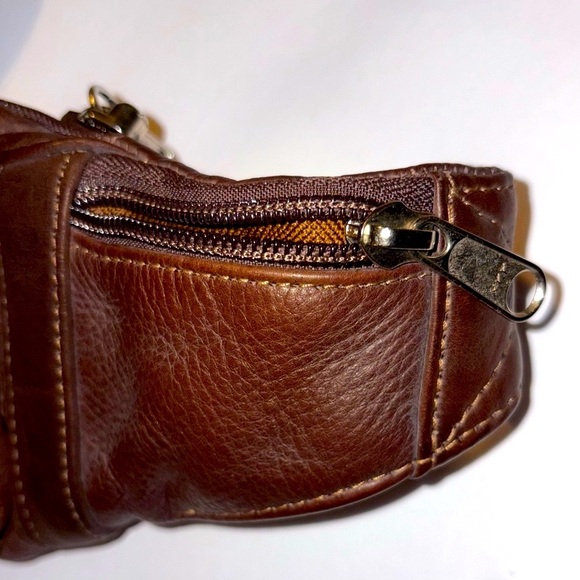 Coronado Men's Brown Leather Belt Bag - Picture 9 of 14